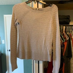 American Eagle Sweater in a champagne color.